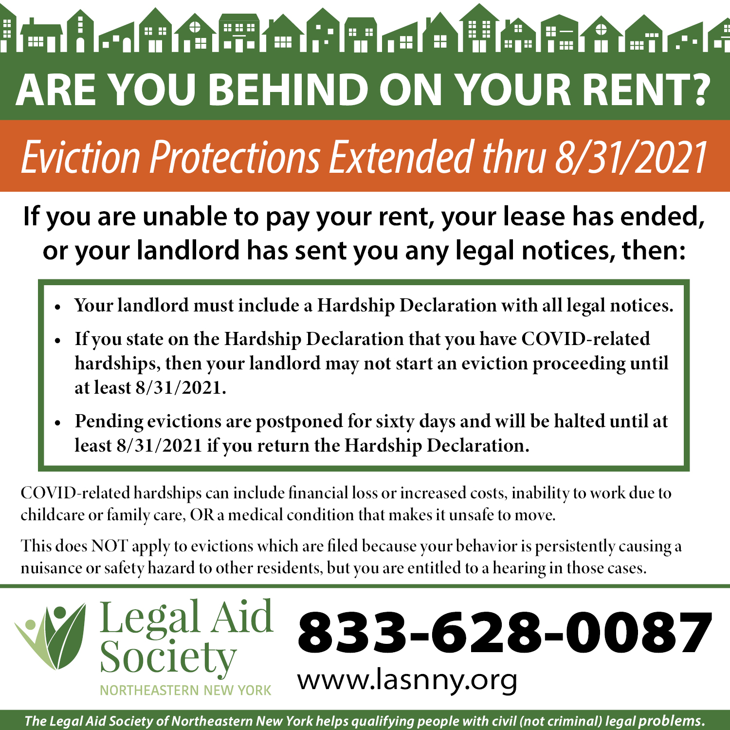 NYS’s COVID19 Emergency Eviction and Foreclosure Prevention Act